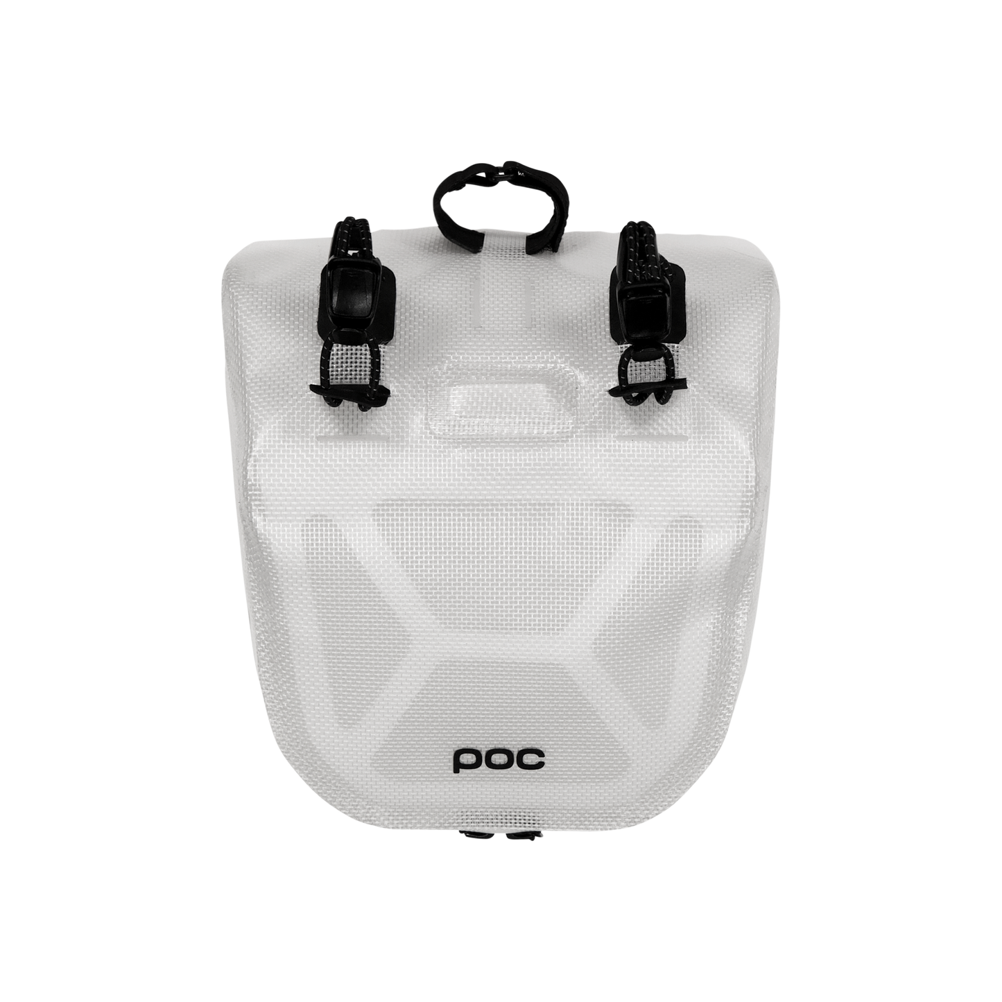 POC ULTRA BAR BAG 4L Bolsa de manillar blanca translúcida