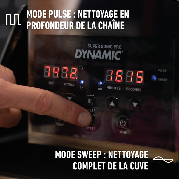 Limpiador por ultrasonidos DYNAMIC SUPER SONIC PRO