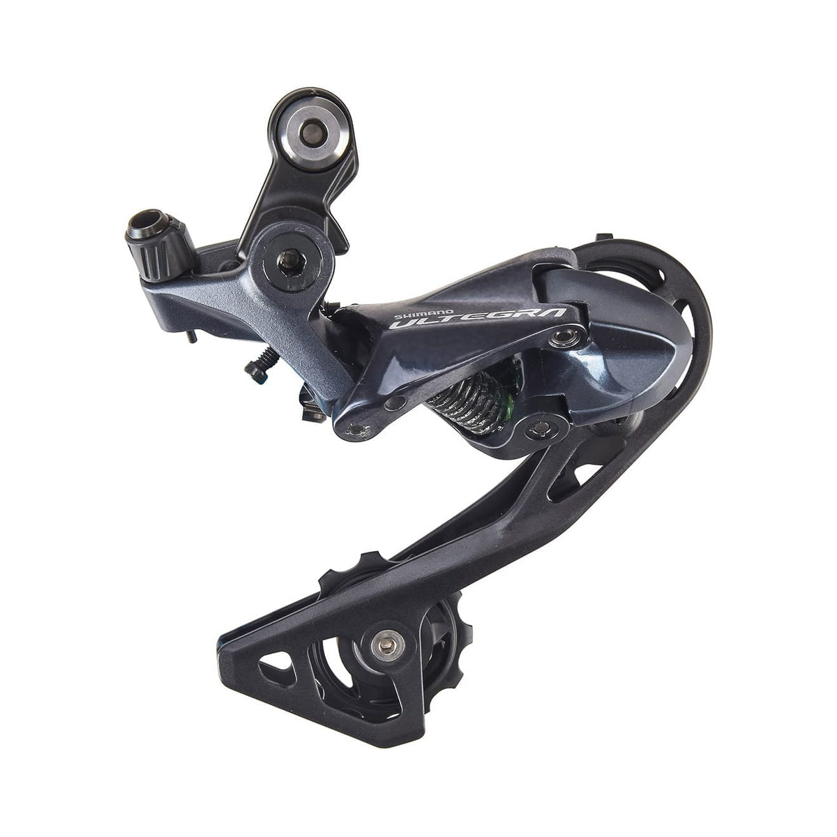Cambio trasero SHIMANO ULTEGRA R8000-GS de 11 velocidades con pata media – vista del producto sobre fondo blanco