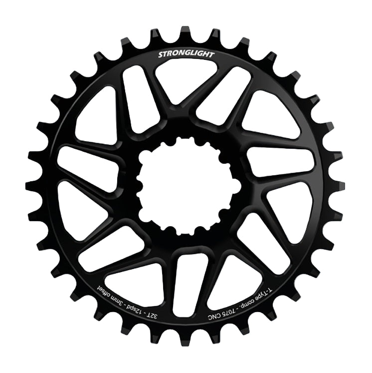 STRONGLIGHT SRAM SX/NX/GX/X01 BOOST 12V Direct Mount Offset 3mm Alu Mono Plato