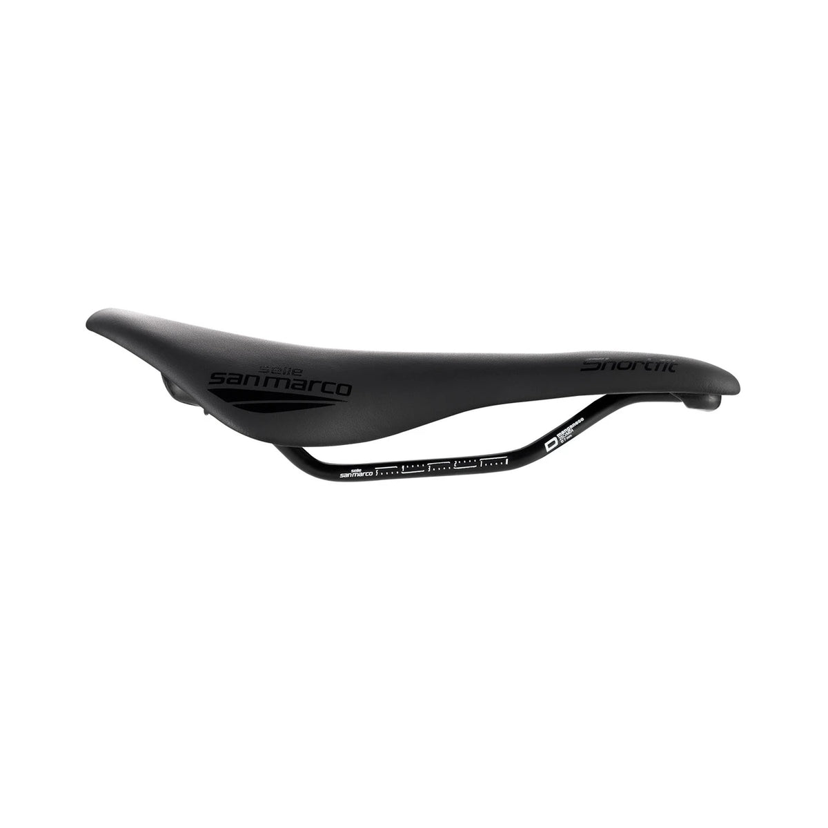 Sillín SAN MARCO Shortfit 130 Dynamic S3 - vista lateral