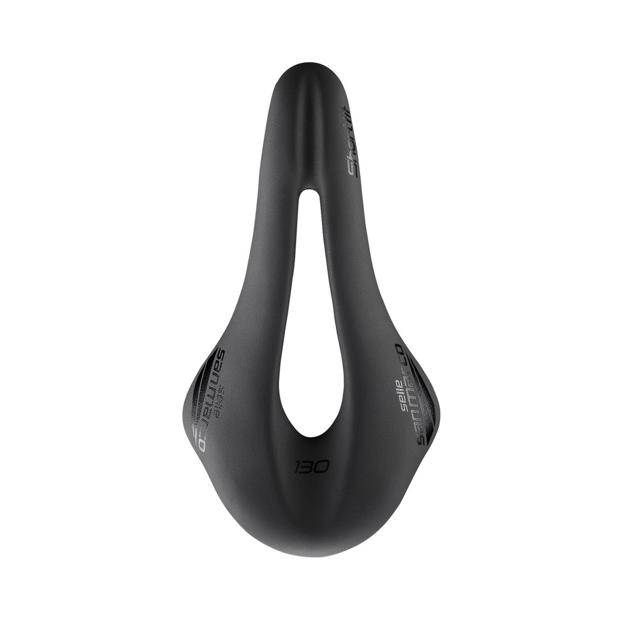 Sillín SAN MARCO Shortfit 130 Racing S3 - vista superior