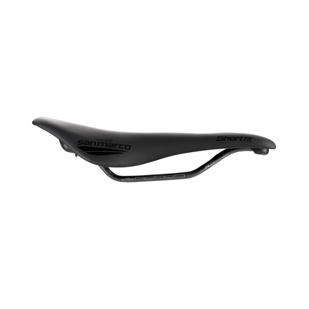 Sillín SAN MARCO Shortfit 130 Racing S3 - vista lateral