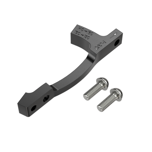 PM / PM SRAM P1 Disc 160/180mm (+20mm) Adaptador Estribo Delantero / Trasero + Tornillos y pernos de acero inoxidable