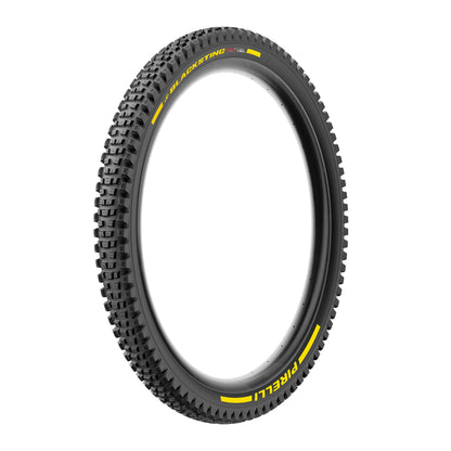 Cubierta PIRELLI SCORPION BLACK STING 29x2.40 Soft DualWall Tubeless Ready de aro flexible negro/amarillo Team Edition