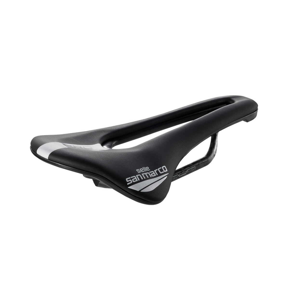 Sillín SAN MARCO Shortfit 2.0 Carbon FX Pro Series S3 - vista de tres cuartos