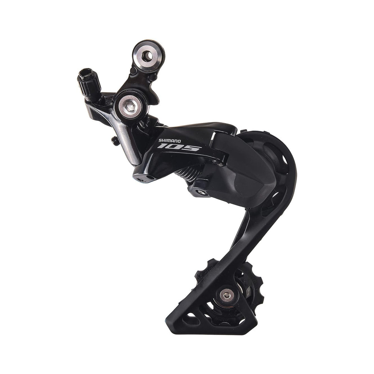 Cambio trasero SHIMANO 105 R7000-SS de 11 velocidades con caja corta – vista del producto sobre fondo blanco