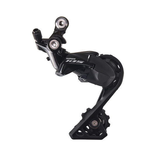Cambio trasero SHIMANO 105 R7000-SS de 11 velocidades con caja corta – vista del producto sobre fondo blanco