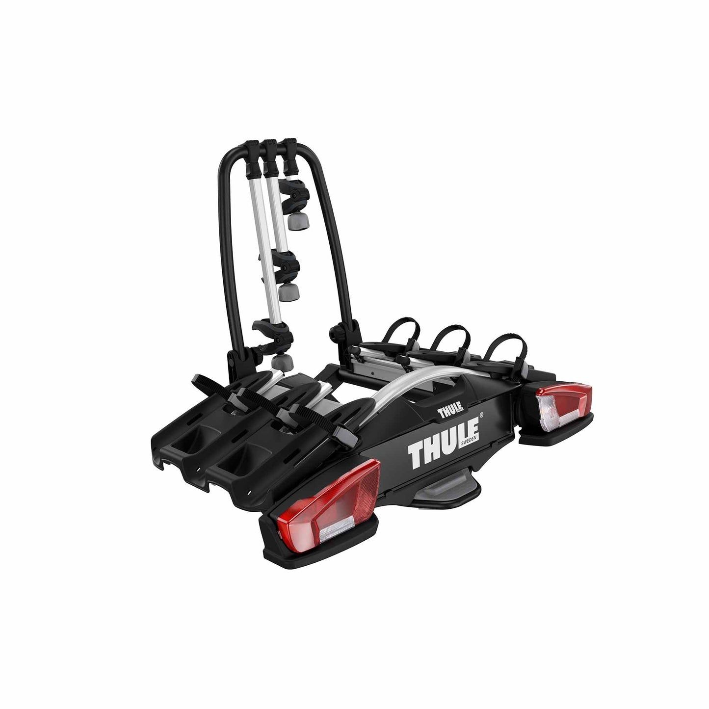 THULE VELOCOMPACT Pack portabicicletas de 3 + adaptador para 4 bicicletas