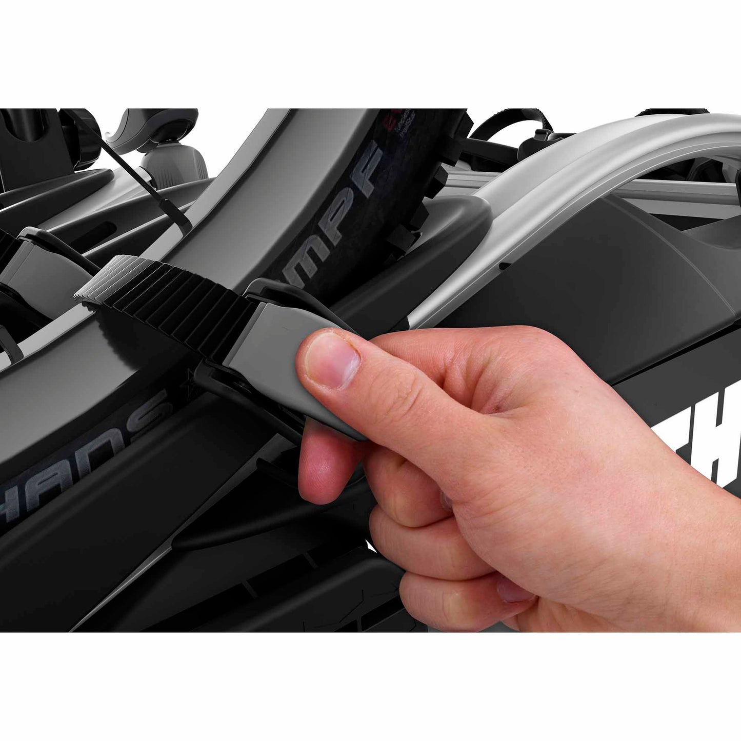 Portabicicletas THULE VELOCOMPACT 3 con enganche para remolque