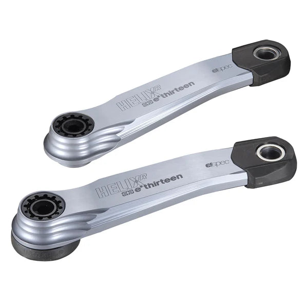 E.THIRTEEN E-SPEC HELIX RACE ALLOY bielas para Fazua Ride 60 Plata
