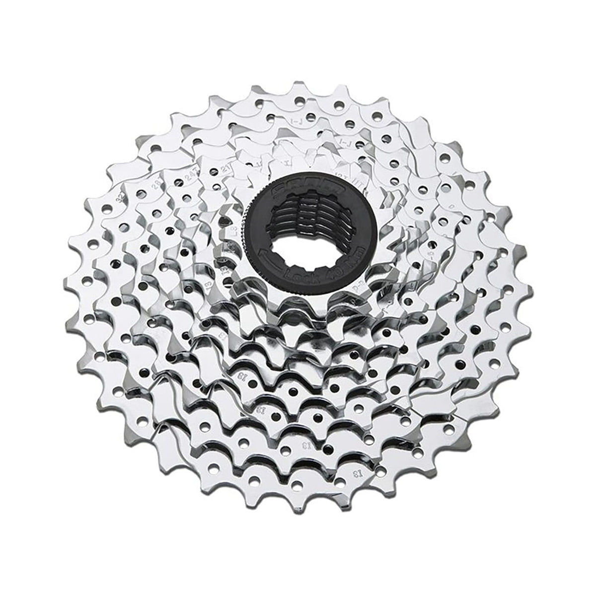 Cassette SRAM PG-950 de 9 velocidades – foto principal sobre fondo blanco