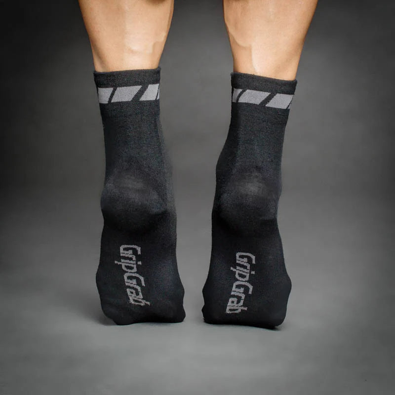 GRIPGRAB MERINO REGALAR calcetines Negro (x3)