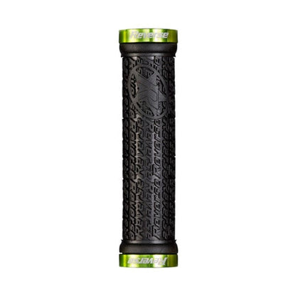 Grips REVERSE COMPONENTS STAMP Lock-On Ø 30mm Negro/Verde