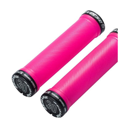 Grips REVERSE COMPONENTS SPIN Lock-On Ø 30mm Rosa/Negro