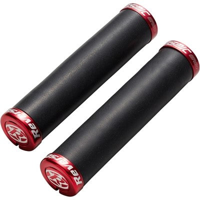 REVERSE COMPONENTS SEISMIC ERGO Puños Lock-On Ø 32mm Negro/Rojo