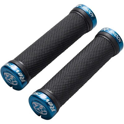 REVERSE COMPONENTS Puños R-SHOCK Lock-On Ø 29mm Negro/Azul