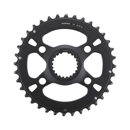 Plato exterior SHIMANO SLX para FC-M7100-2/FC-M7120-B2 (26-36 dientes) 12 velocidades — vista del plato sobre fondo blanco