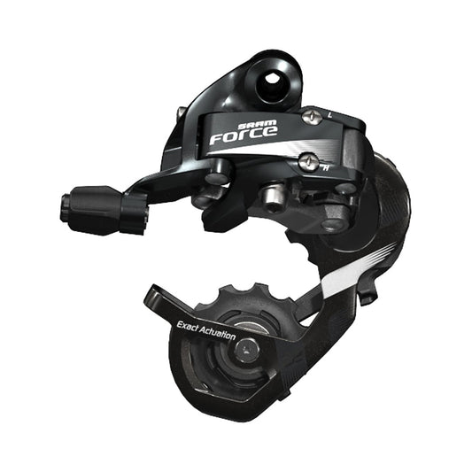 Cambio trasero SRAM FORCE 22 de 11 velocidades con caja corta – vista del producto sobre fondo blanco