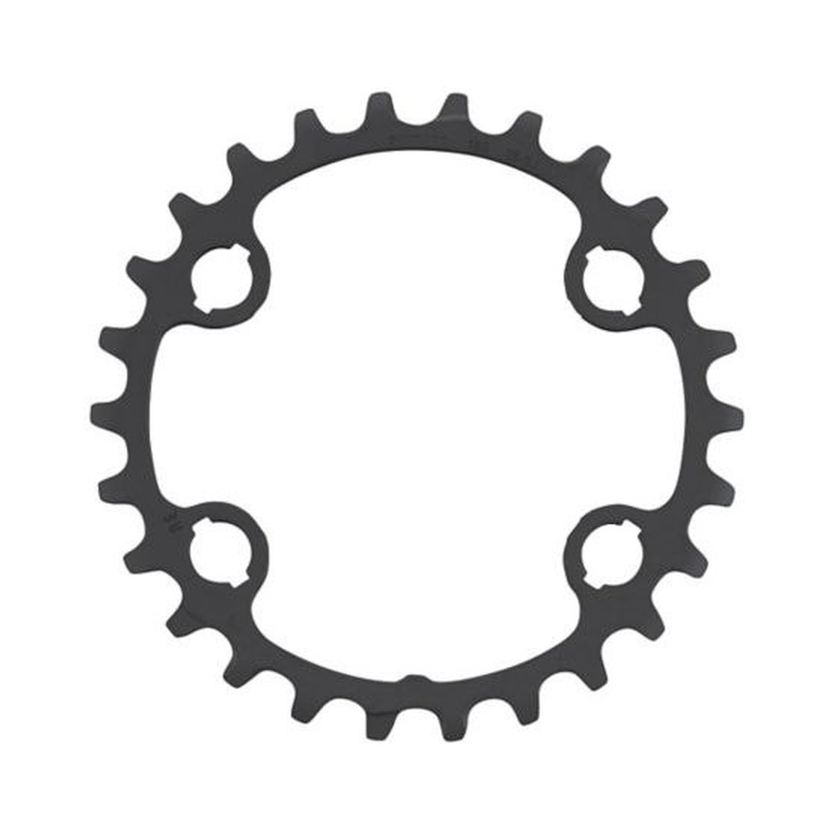 Plato interior SHIMANO SLX/XT para FC-M7100/8100 (26-36 dientes) 12 velocidades — vista del plato sobre fondo blanco