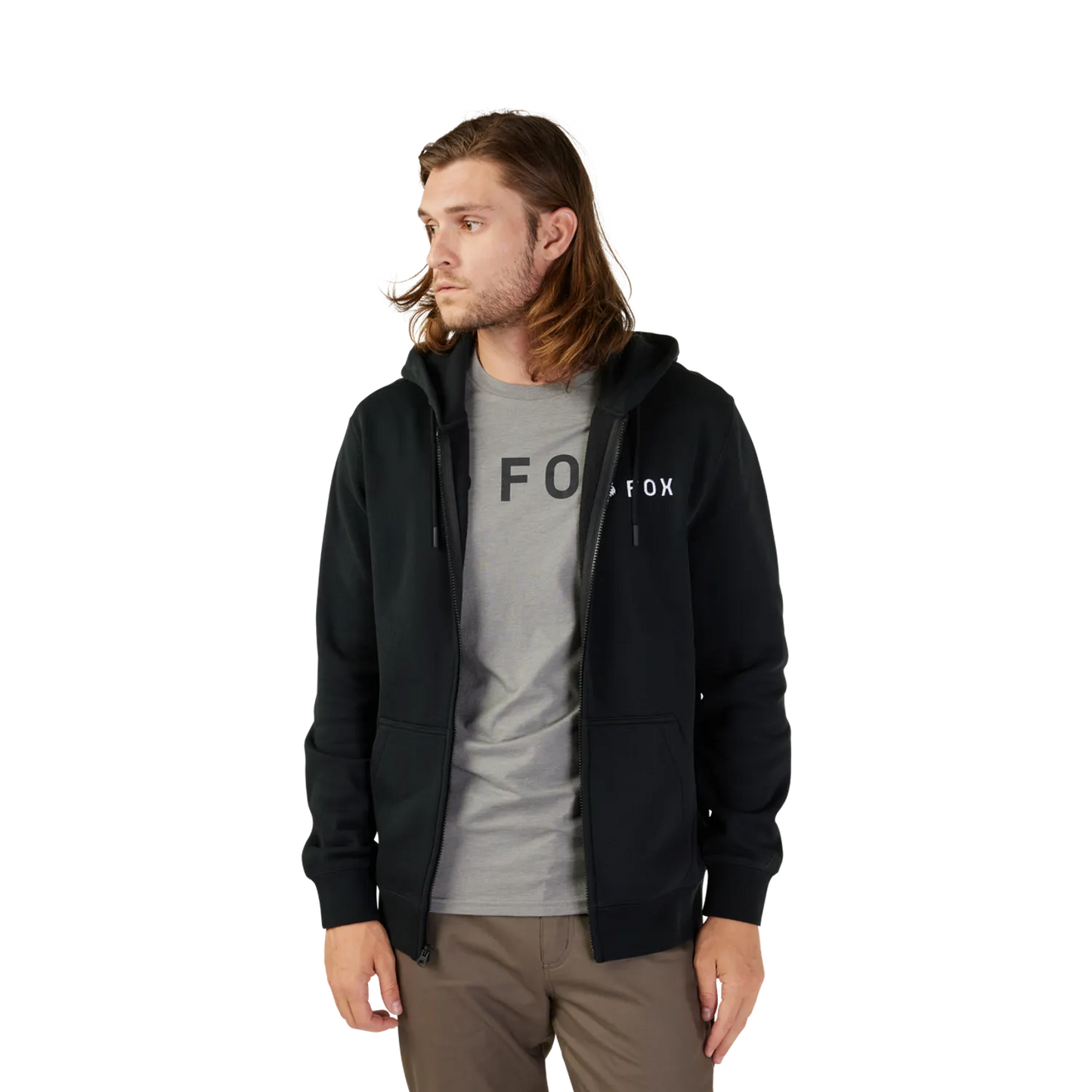 FOX ABSOLUTE ZIP Hoody Negro