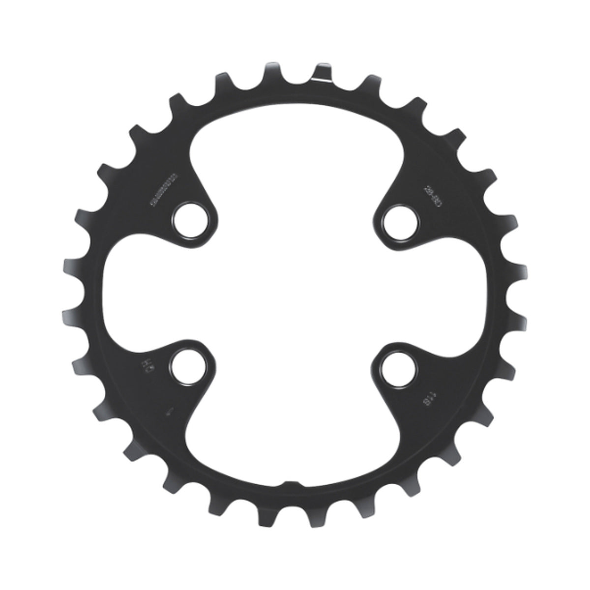 Plato interior SHIMANO SLX para FC-M7000-11-2/FC-M7000-11-B2 (28-38 dientes) 11 velocidades — vista del plato sobre fondo blanco