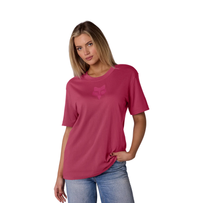 Camiseta FOX HEAD Mangas Cortas Mujer Rosa Berry