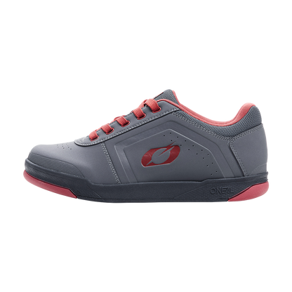 Zapatillas MTB O'NEAL PINNED FLAT Gris/Rojo