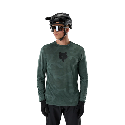 Maillot FOX RANGER TRU DRI de manga larga verde salvia