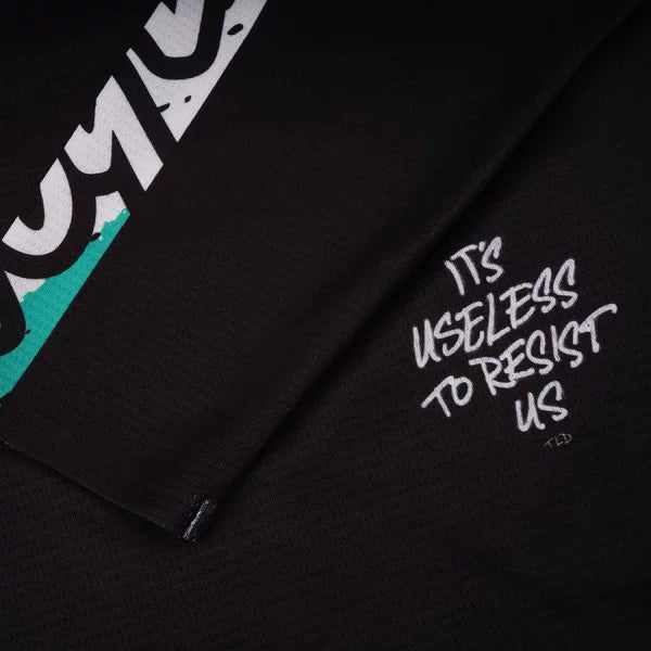 Maillot manga larga junior TROY LEE DESIGNS SPRINT FULL PULL Negro