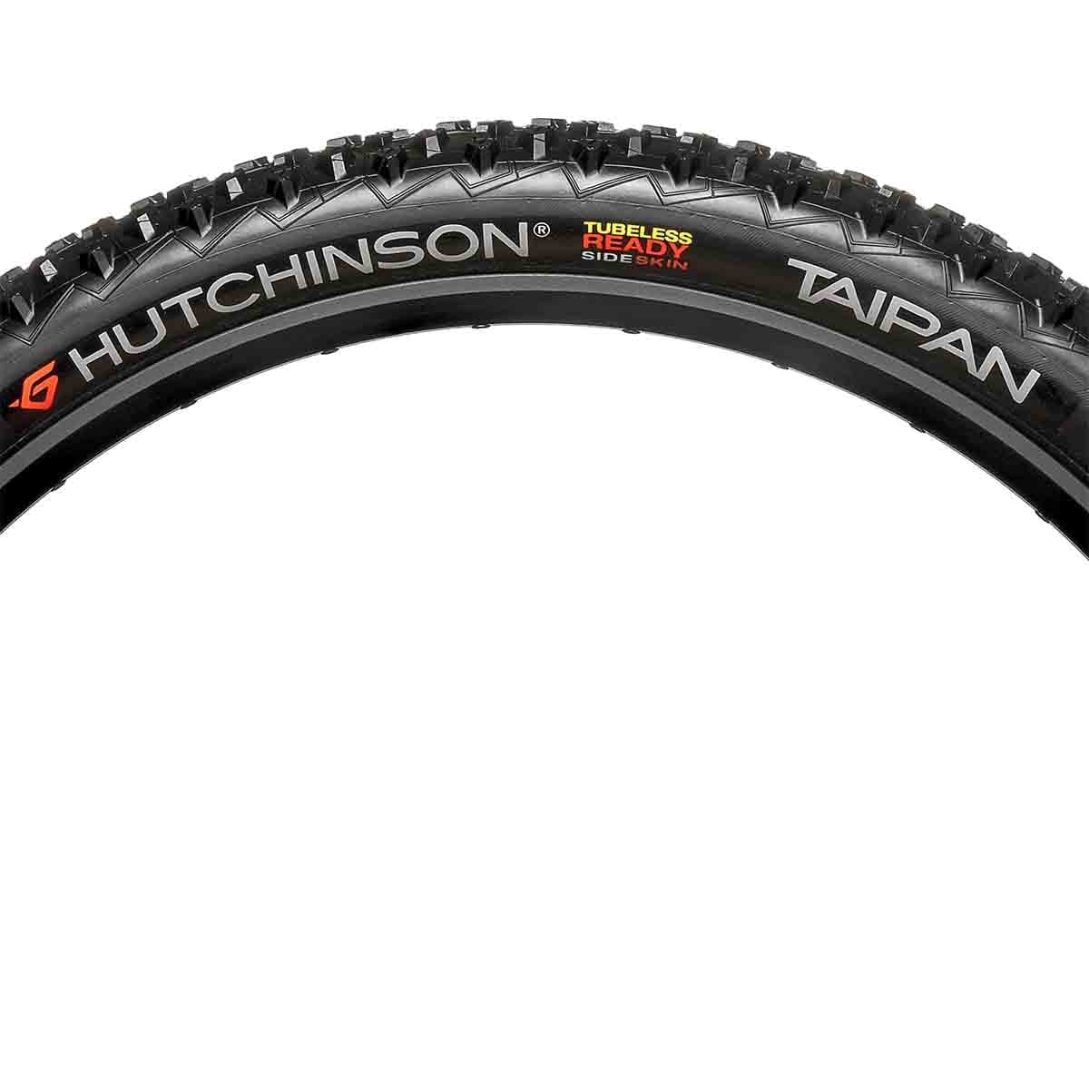 Pneu HUTCHINSON TAIPAN 27,5x2.1 MONO COMPOUND TUBELESS READY TRINGLE SOUPLE Noir