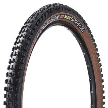 Neumático HUTCHINSON GRIFFUS 29x2.5 RACING LAB HARDSKIN RACE RIPOST GRAVITY TUBELESS READY TALÓN FLEXIBLE Negro/Marrón