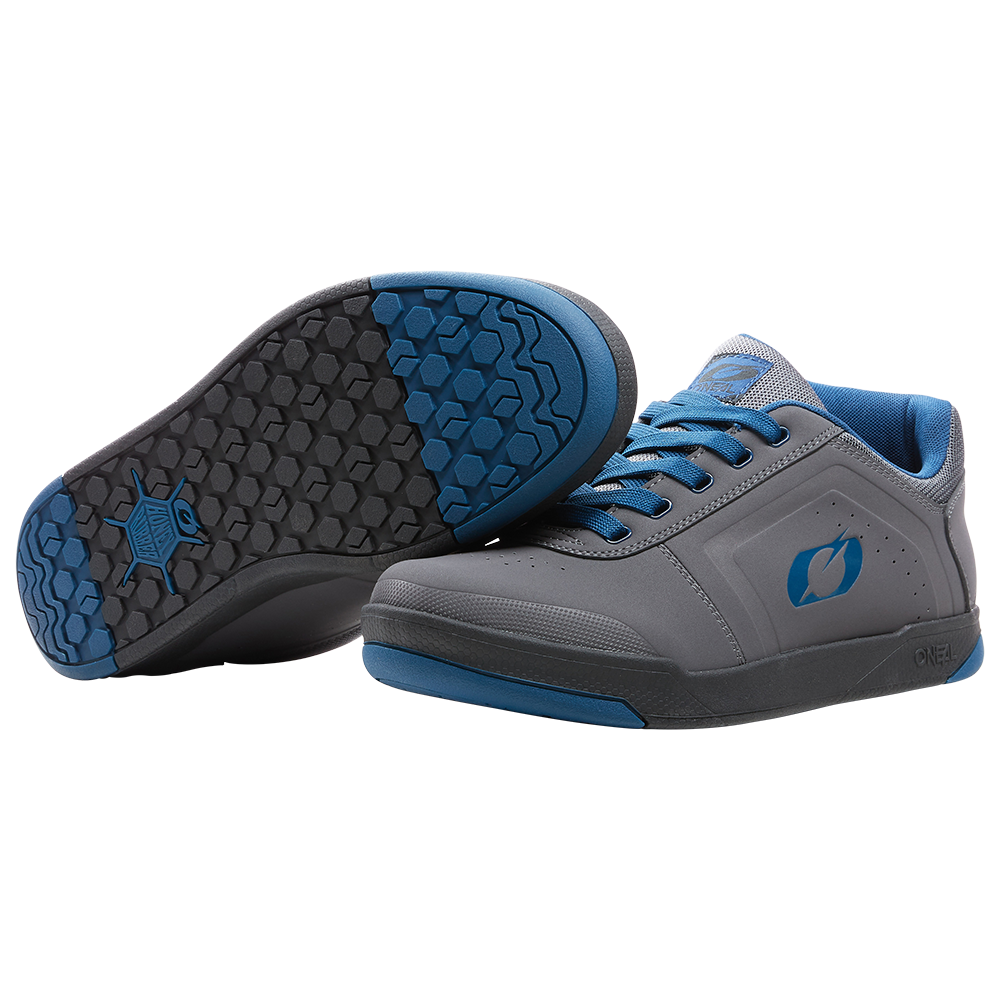 Zapatillas MTB O'NEAL PINNED PRO FLAT Gris/Azul