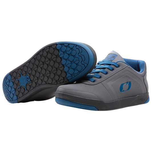Zapatillas MTB O'NEAL PINNED PRO FLAT Gris/Azul