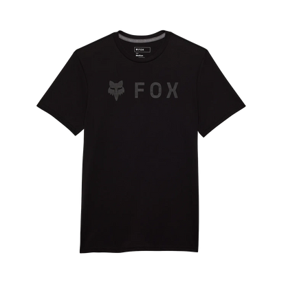 Camiseta Técnica FOX ABSOLUTE TRUDRI Manga Corta Negro