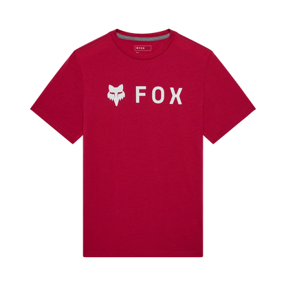 Camiseta Técnica FOX ABSOLUTE TRUDRI Manga Corta Cranberry