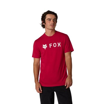 Camiseta Técnica FOX ABSOLUTE TRUDRI Manga Corta Cranberry