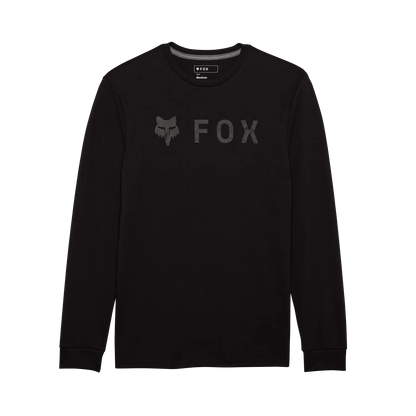 Camiseta técnica FOX ABSOLUTE TRUDRI Mangas Largas Negro