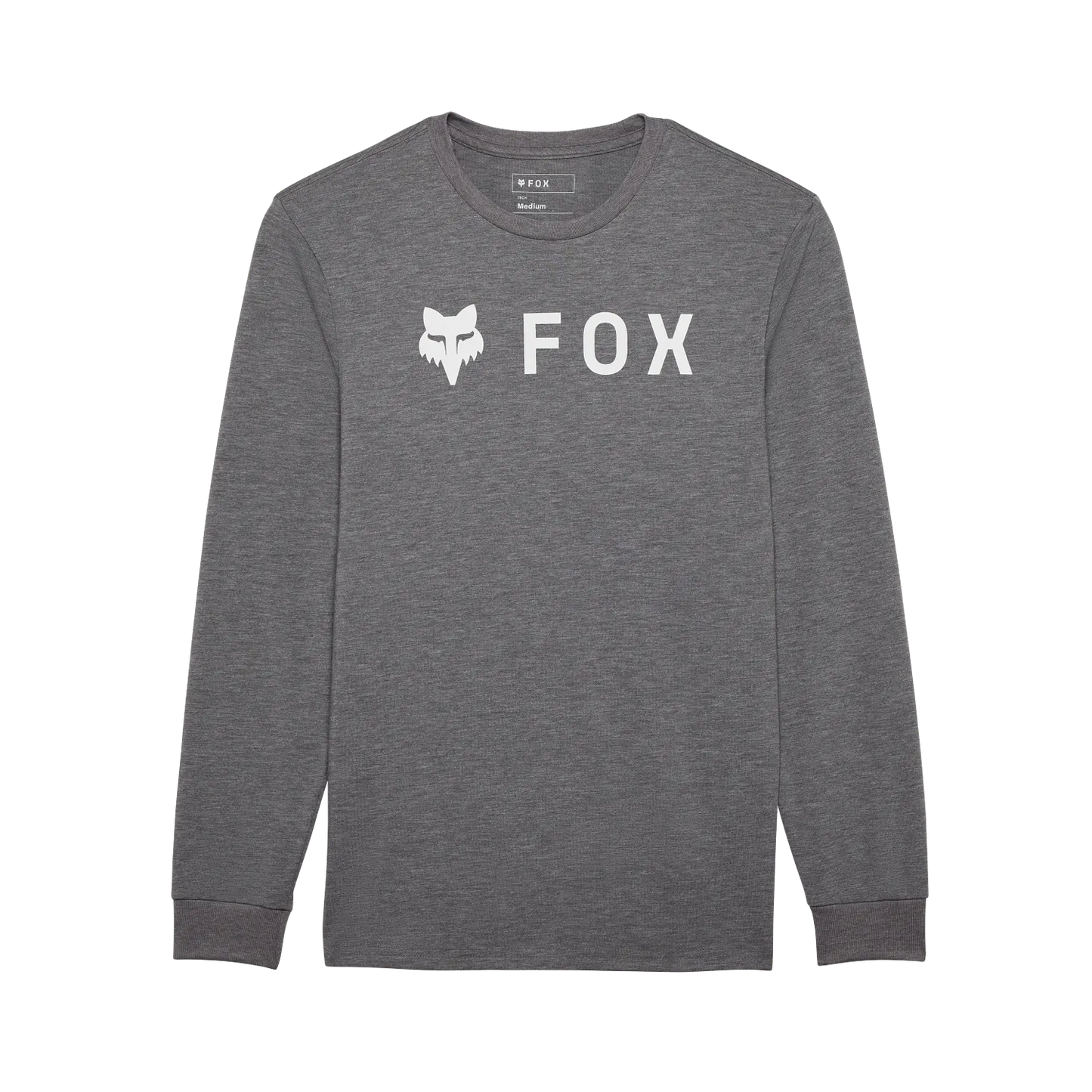 FOX ABSOLUTE TRUDRI Camiseta Técnica Manga Larga Gris Grafito