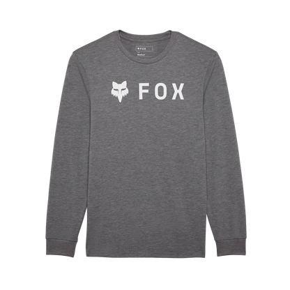 Camiseta Técnica FOX ABSOLUTE TRUDRI Manga Larga Gris Grafito