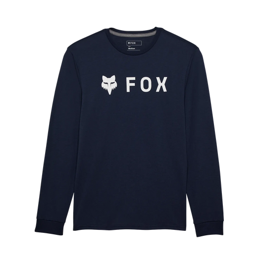 FOX ABSOLUTE TRUDRI Camiseta Técnica Manga Larga Azul Medianoche