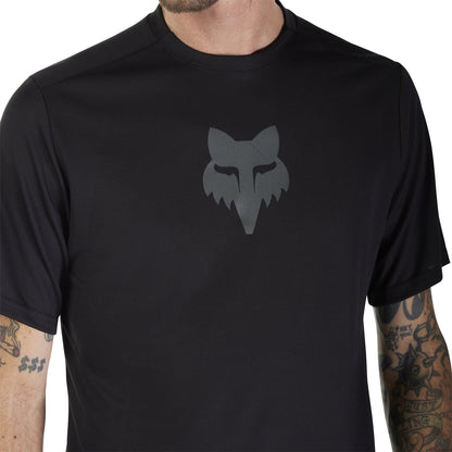 Maillot FOX RANGER FOX HEAD Mangas Cortas Negro