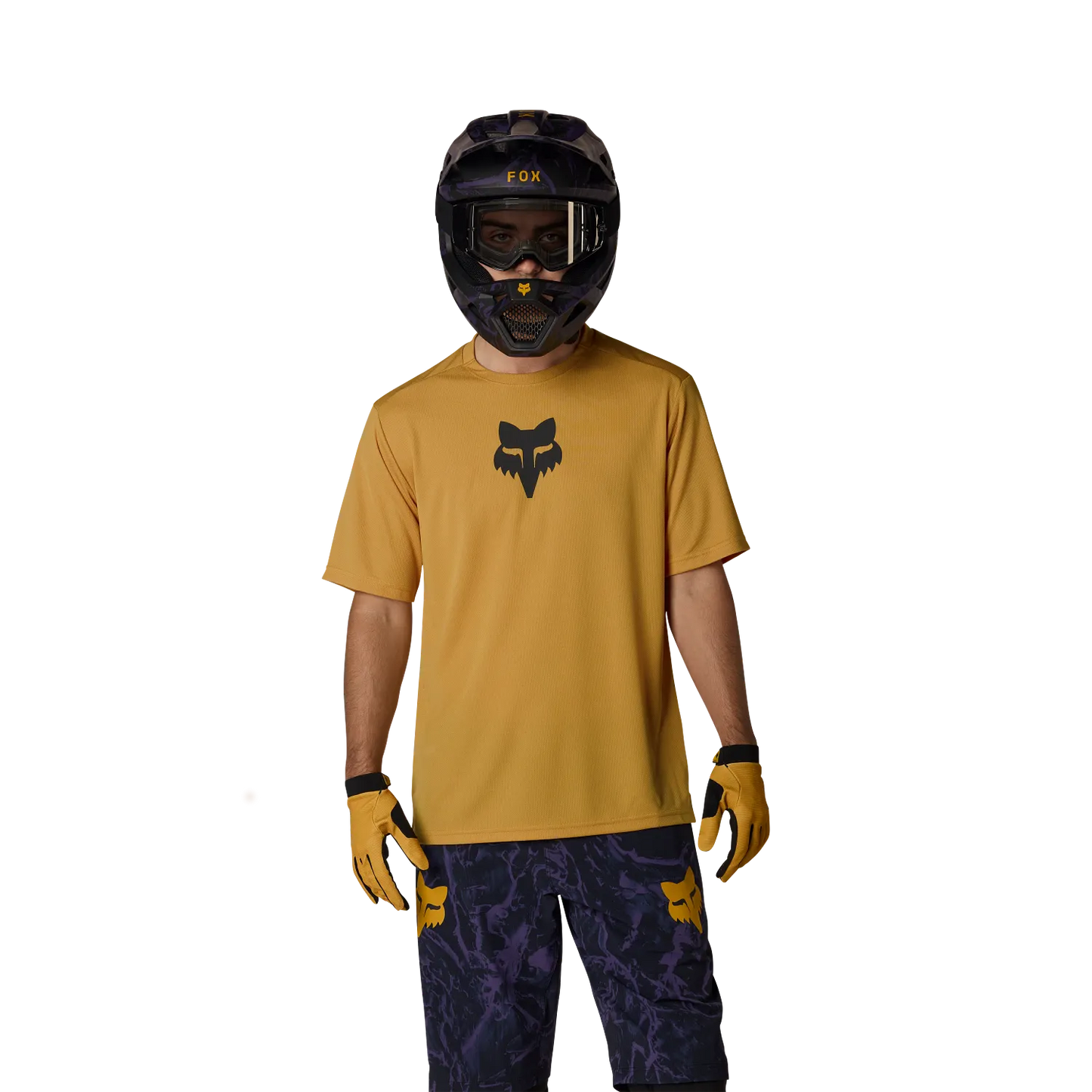 Maillot manga corta FOX RANGER HEAD Bronce