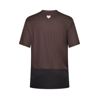 Maillot FOX RANGER WORDMARK Mangas Cortas Marrón