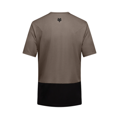 Maillot FOX RANGER WORDMARK Mangas Cortas Marrón Nutmeg