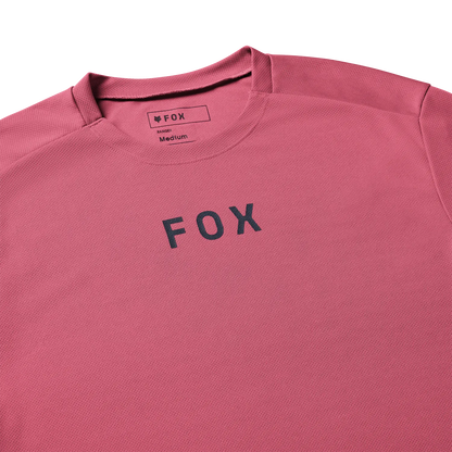 Maillot FOX RANGER WORDMARK Mangas Cortas Berry