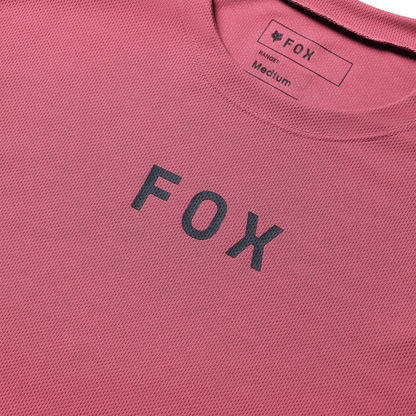 Maillot FOX RANGER WORDMARK Mangas Cortas Berry