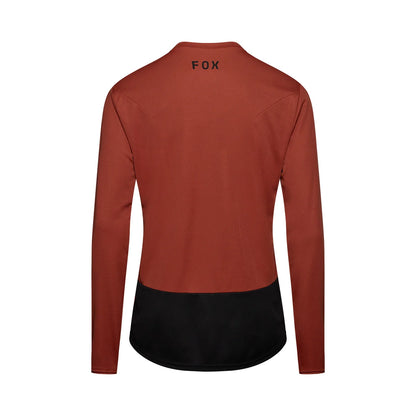 Maillot FOX RANGER FOX HEAD Mangas Largas Marrón