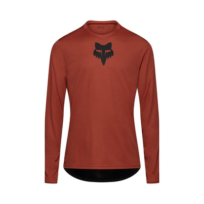 Maillot FOX RANGER FOX HEAD Mangas Largas Marrón