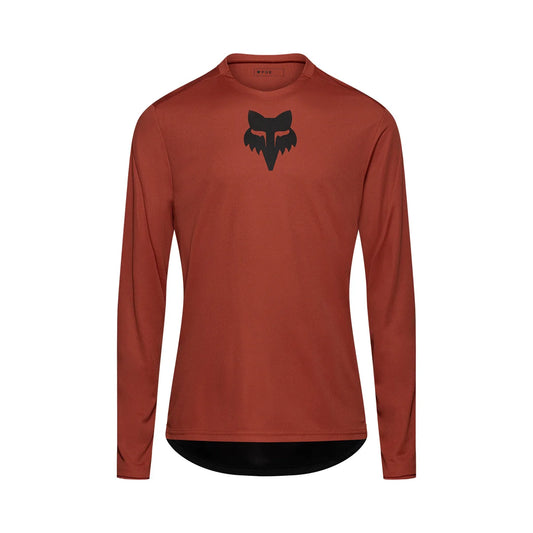 Maillot FOX RANGER FOX HEAD Mangas Largas Marrón